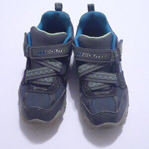 Magic Lites 'SK X' Light Up Leather Shoes Durable Sneaker